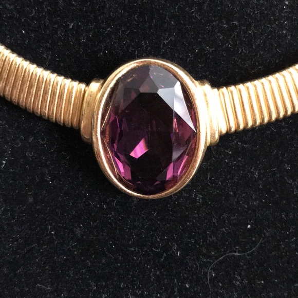 Dior Jewelry Christian Dior Amethyst Necklace Poshmark